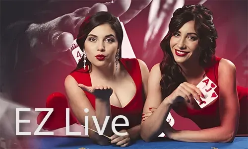 Live dealer presenting a jlboss casino game